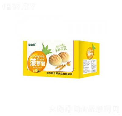 明太郎菠蘿包禮盒特色食品即食小吃