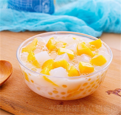 匯爾康酸奶水果罐頭黃桃西米露食品代理